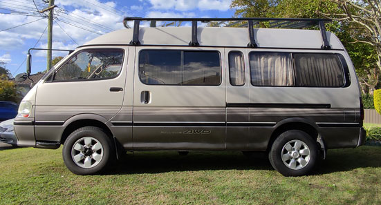 Ozroofracks | Nissan Homy Roof Racks